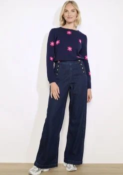 LolaLiza Trui met bloemenprint- Truien En Cardigans