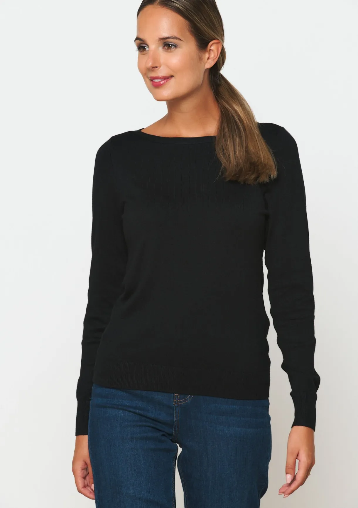 LolaLiza Trui met boothals- Truien En Cardigans