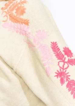 LolaLiza Trui met geborduurde mouwen- Truien En Cardigans