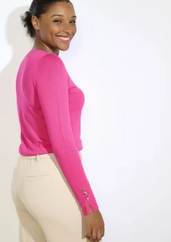 LolaLiza Trui met gouden knopen- Truien En Cardigans