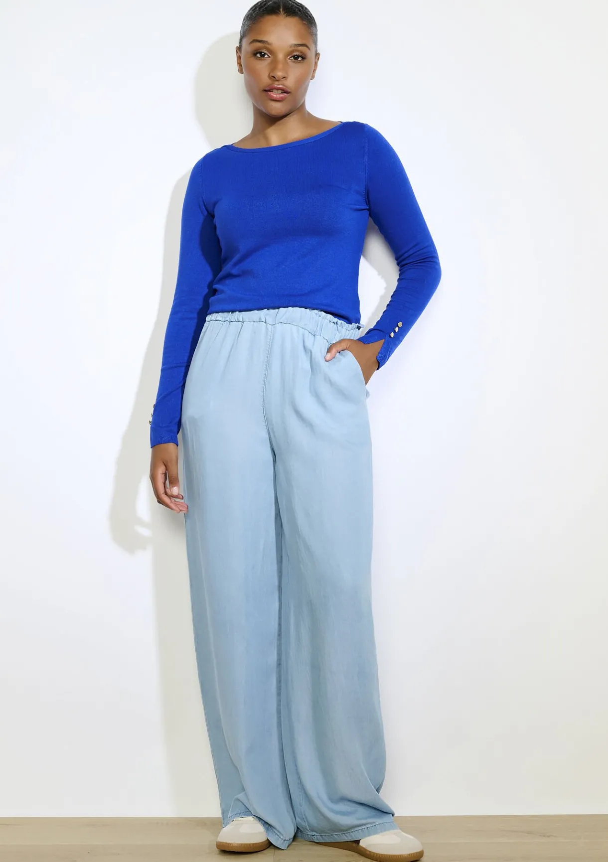 LolaLiza Trui met gouden knopen- Truien En Cardigans