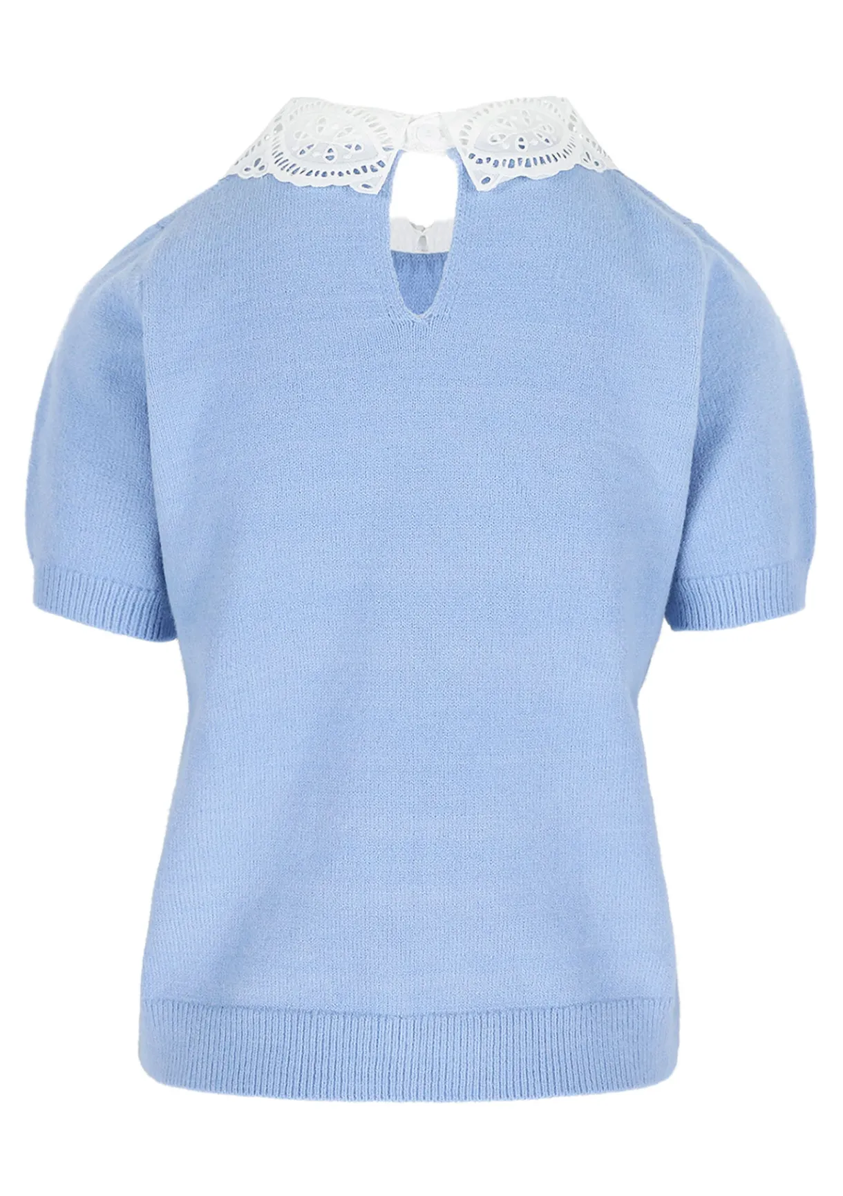 LolaLiza Trui met kanten kraag- Truien En Cardigans