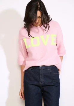 LolaLiza Trui met opschrift- Truien En Cardigans