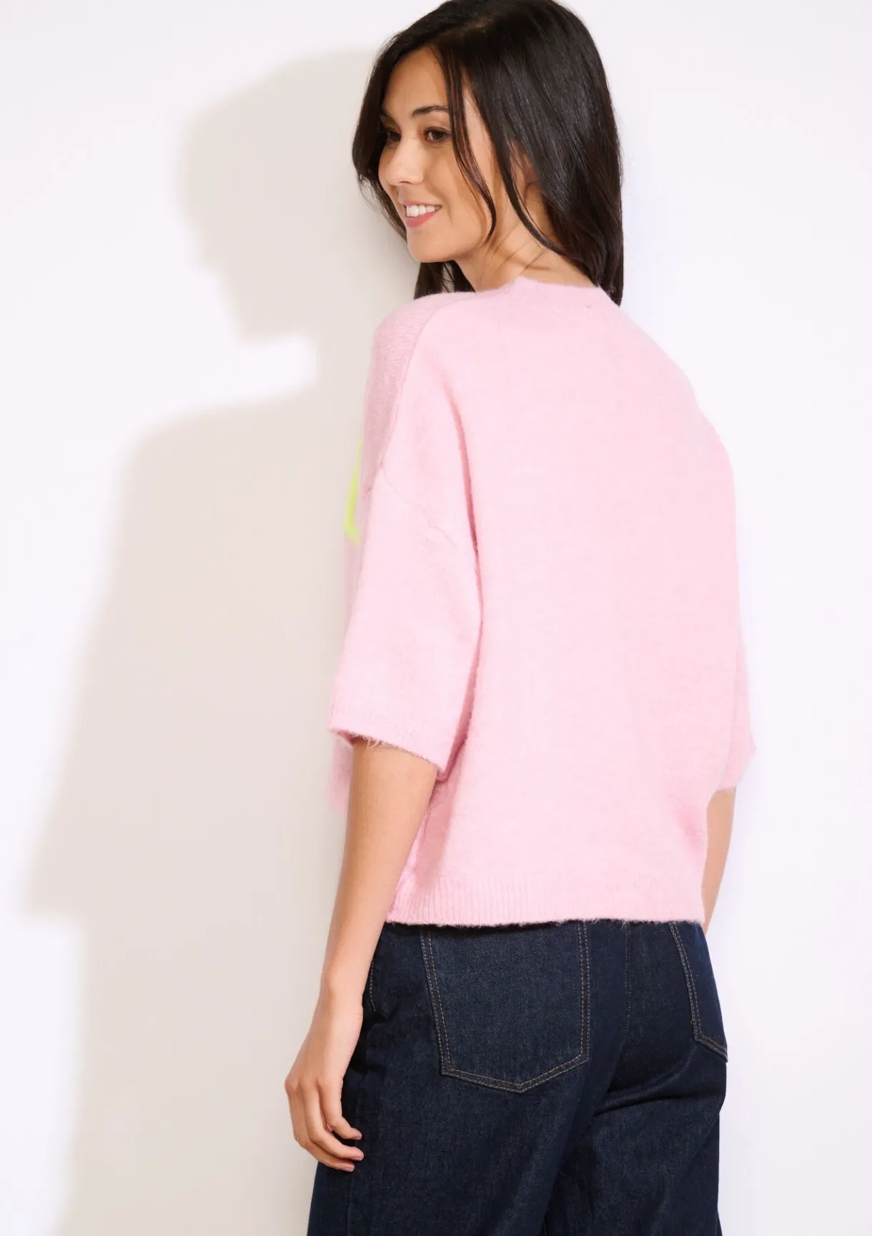 LolaLiza Trui met opschrift- Truien En Cardigans