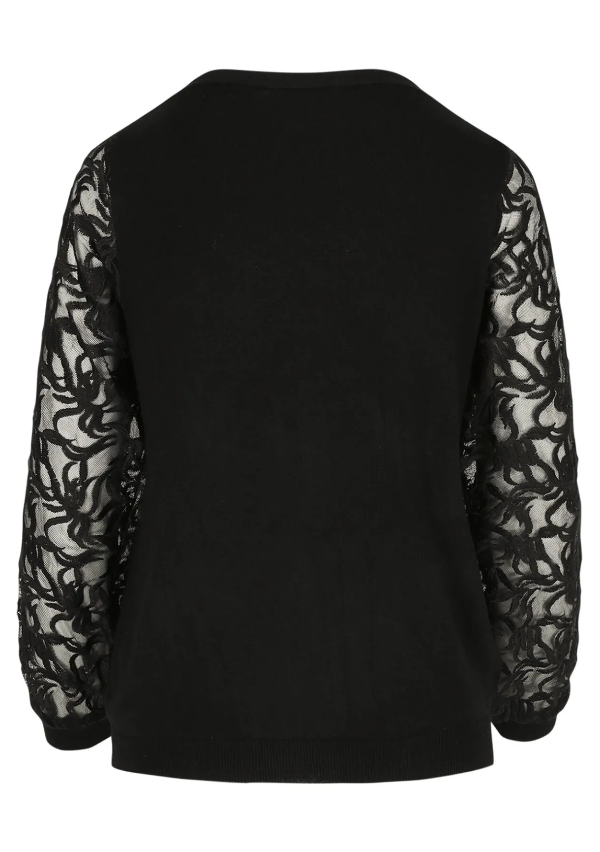 LolaLiza Trui met transparante mouwen- Truien En Cardigans