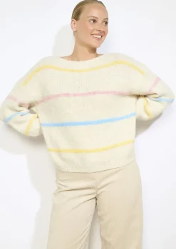 LolaLiza Trui met tricolore strepen- Truien En Cardigans