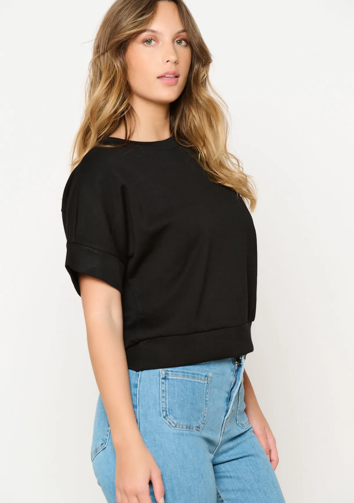 LolaLiza T-shirt in sweatstof- Tops En T-Shirts|Sweats