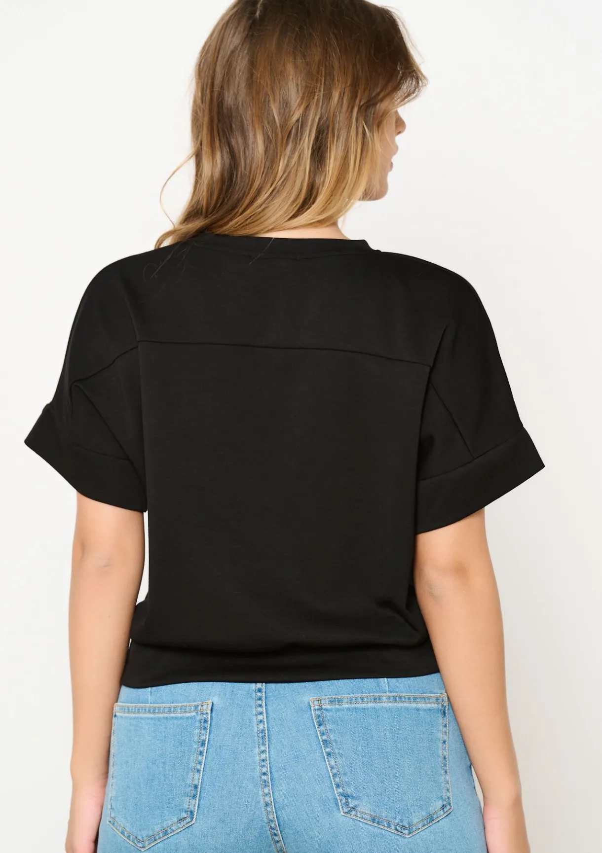 LolaLiza T-shirt in sweatstof- Tops En T-Shirts|Sweats