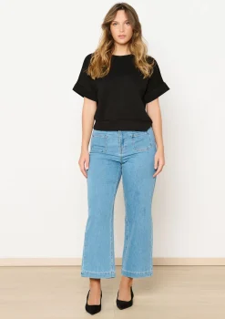 LolaLiza T-shirt in sweatstof- Tops En T-Shirts|Sweats