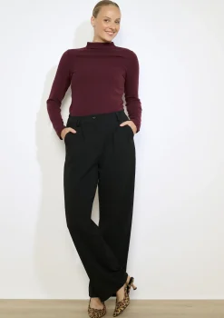 LolaLiza T-shirt lange mouwen met col- Tops En T-Shirts