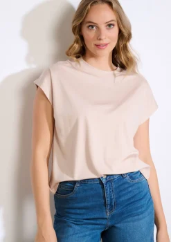 LolaLiza T-shirt met kapmouwen- Tops En T-Shirts