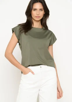 LolaLiza T-shirt met kapmouwen- Tops En T-Shirts