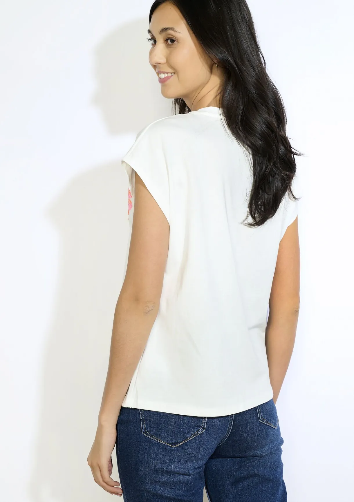 LolaLiza T-shirt met paillettenprint- Tops En T-Shirts