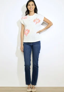 LolaLiza T-shirt met paillettenprint- Tops En T-Shirts