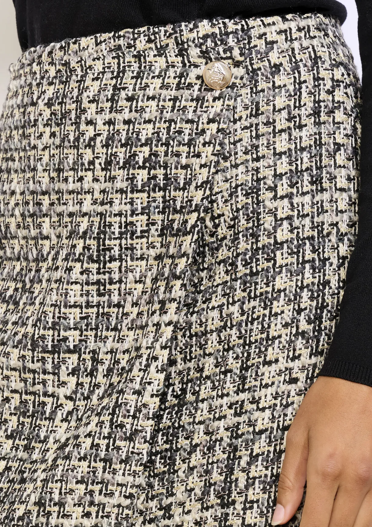 LolaLiza Tweed minirok- Rokken