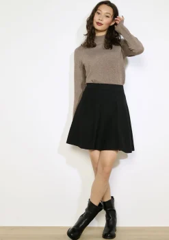 LolaLiza Uitlopende gebreide rok- Rokken