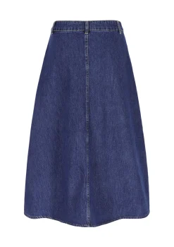 LolaLiza Uitlopende midi-jeansrok- Rokken