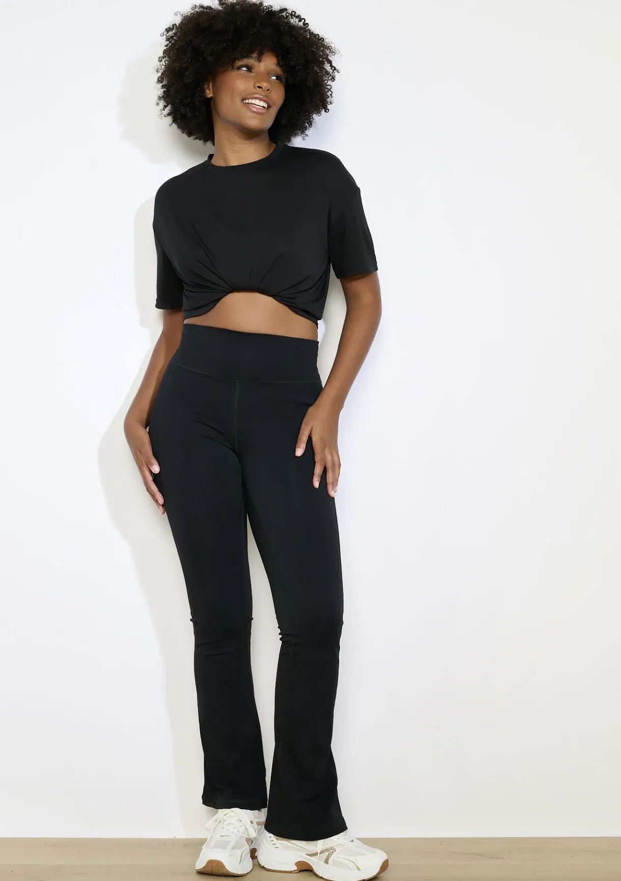 LolaLiza Uitlopende sportbroek- Loungewear|Broeken