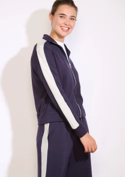 LolaLiza Vest met contrasterende strepen- Sweats|Loungewear