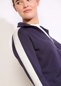 LolaLiza Vest met contrasterende strepen- Sweats|Loungewear