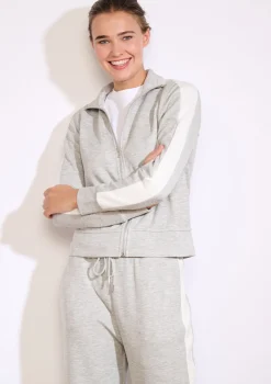 LolaLiza Vest met contrasterende strepen- Sweats|Loungewear