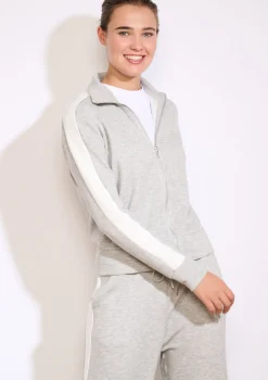 LolaLiza Vest met contrasterende strepen- Sweats|Loungewear