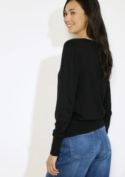 LolaLiza V-hals trui met knoopjes- Truien En Cardigans