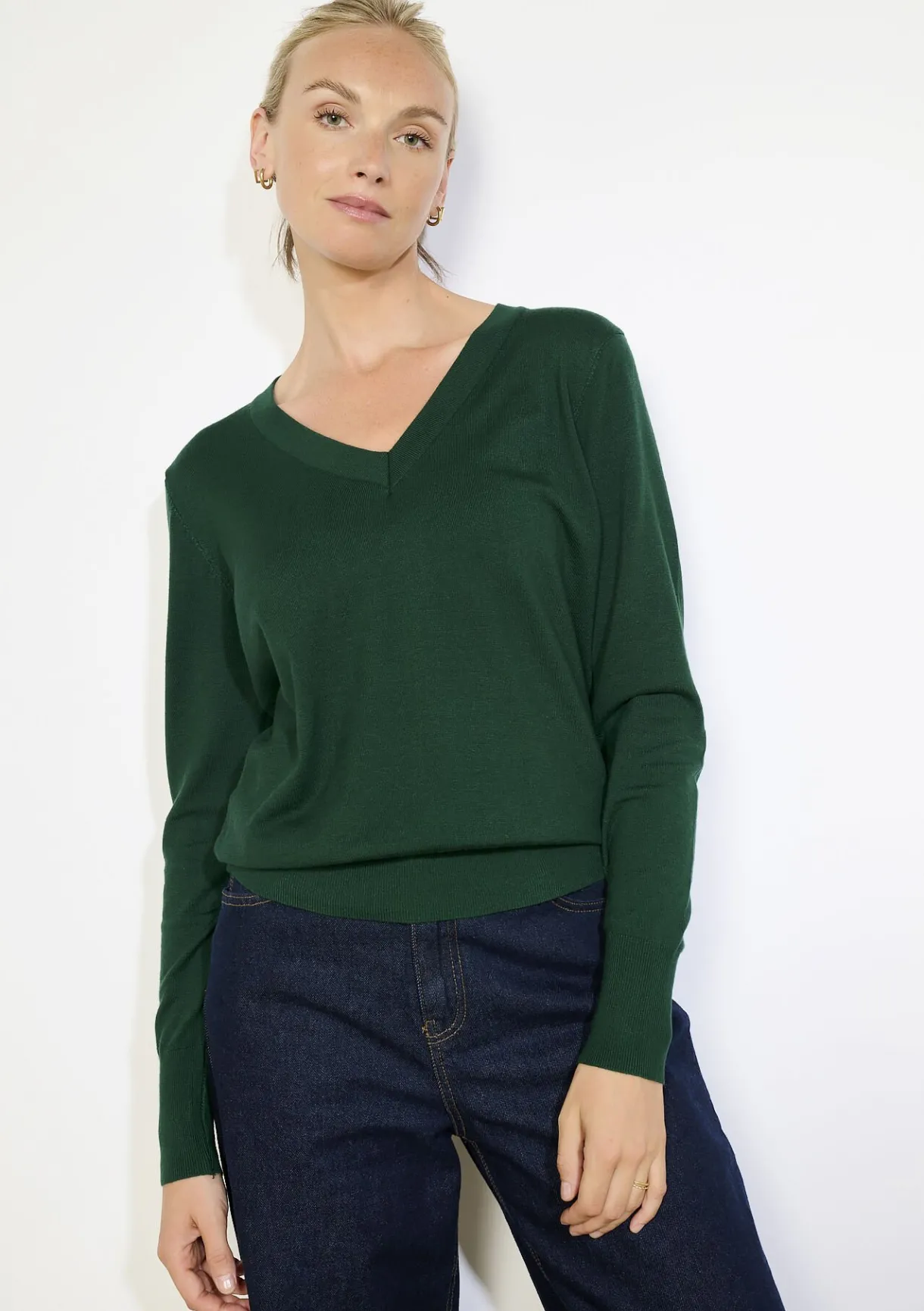 LolaLiza V-hals trui met knoopjes- Truien En Cardigans