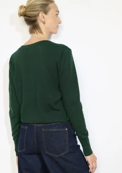 LolaLiza V-hals trui met knoopjes- Truien En Cardigans