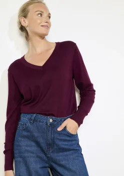 LolaLiza V-hals trui met knoopjes- Truien En Cardigans