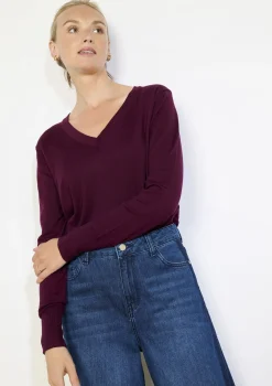 LolaLiza V-hals trui met knoopjes- Truien En Cardigans