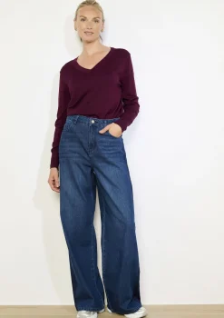 LolaLiza V-hals trui met knoopjes- Truien En Cardigans