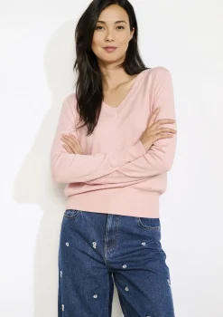 LolaLiza V-hals trui met knoopjes- Truien En Cardigans