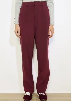 LolaLiza Vloeiende broek met hoge taille- Broeken