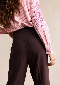 LolaLiza Vloeiende broek met hoge taille- Broeken