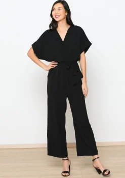 LolaLiza Vloeiende jumpsuit met ceintuur- Jumpsuits