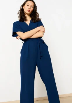 LolaLiza Vloeiende jumpsuit met ceintuur- Jumpsuits