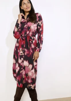 LolaLiza Vloeiende overhemdjurk- Jurken