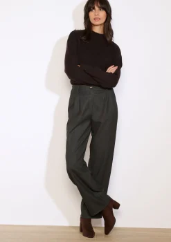 LolaLiza Wide-leg broek met plooien- Broeken