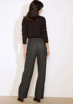 LolaLiza Wide-leg broek met plooien- Broeken