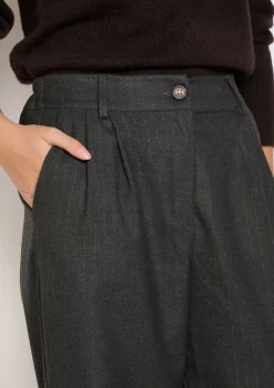 LolaLiza Wide-leg broek met plooien- Broeken