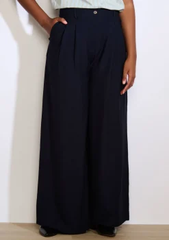 LolaLiza Wijde broek- Broeken