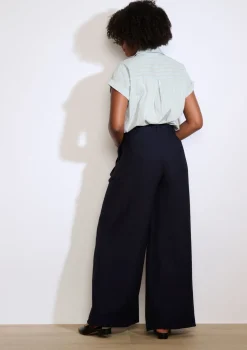 LolaLiza Wijde broek- Broeken