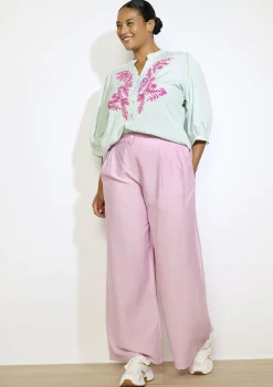 LolaLiza Wijde broek- Broeken