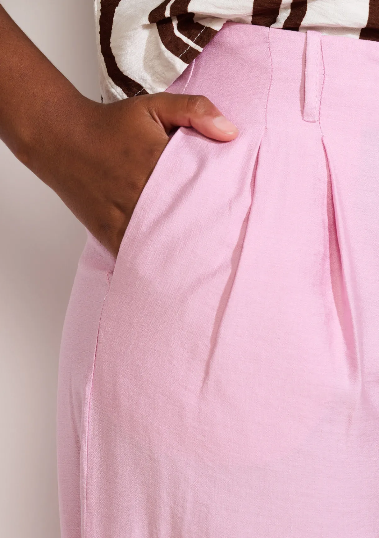 LolaLiza Wijde broek- Broeken