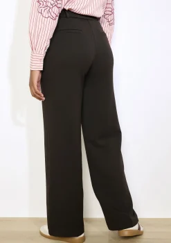 LolaLiza Wijde broek in twill- Broeken