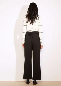 LolaLiza Wijde broek met ceintuur- Broeken