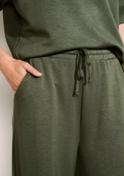 LolaLiza Wijde jersey broek- Loungewear|Broeken