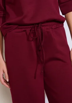 LolaLiza Wijde jersey broek- Loungewear|Broeken