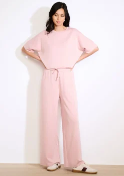 LolaLiza Wijde jersey broek- Loungewear|Broeken